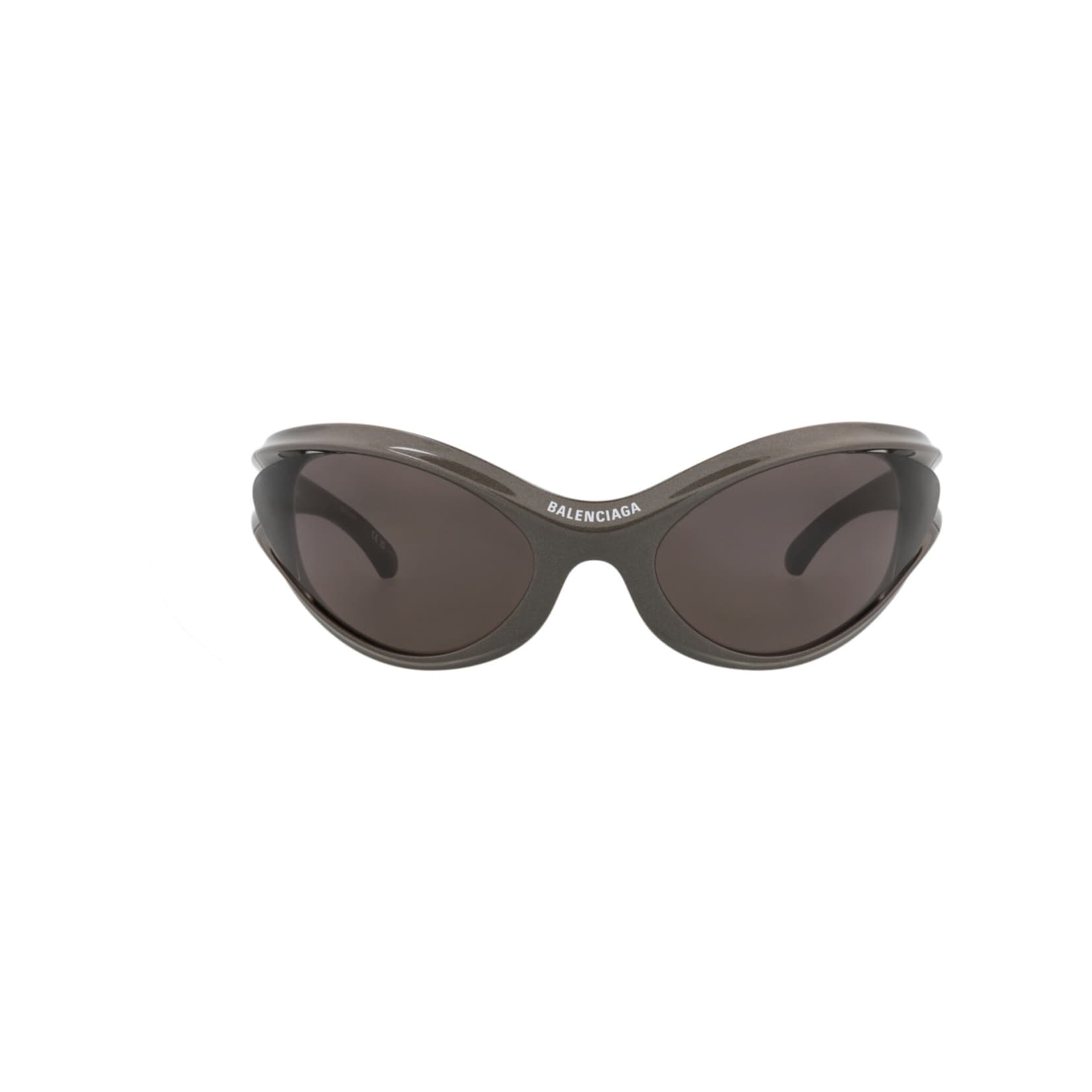 Balenciaga Shield Frame Bio Injection Sunglasses