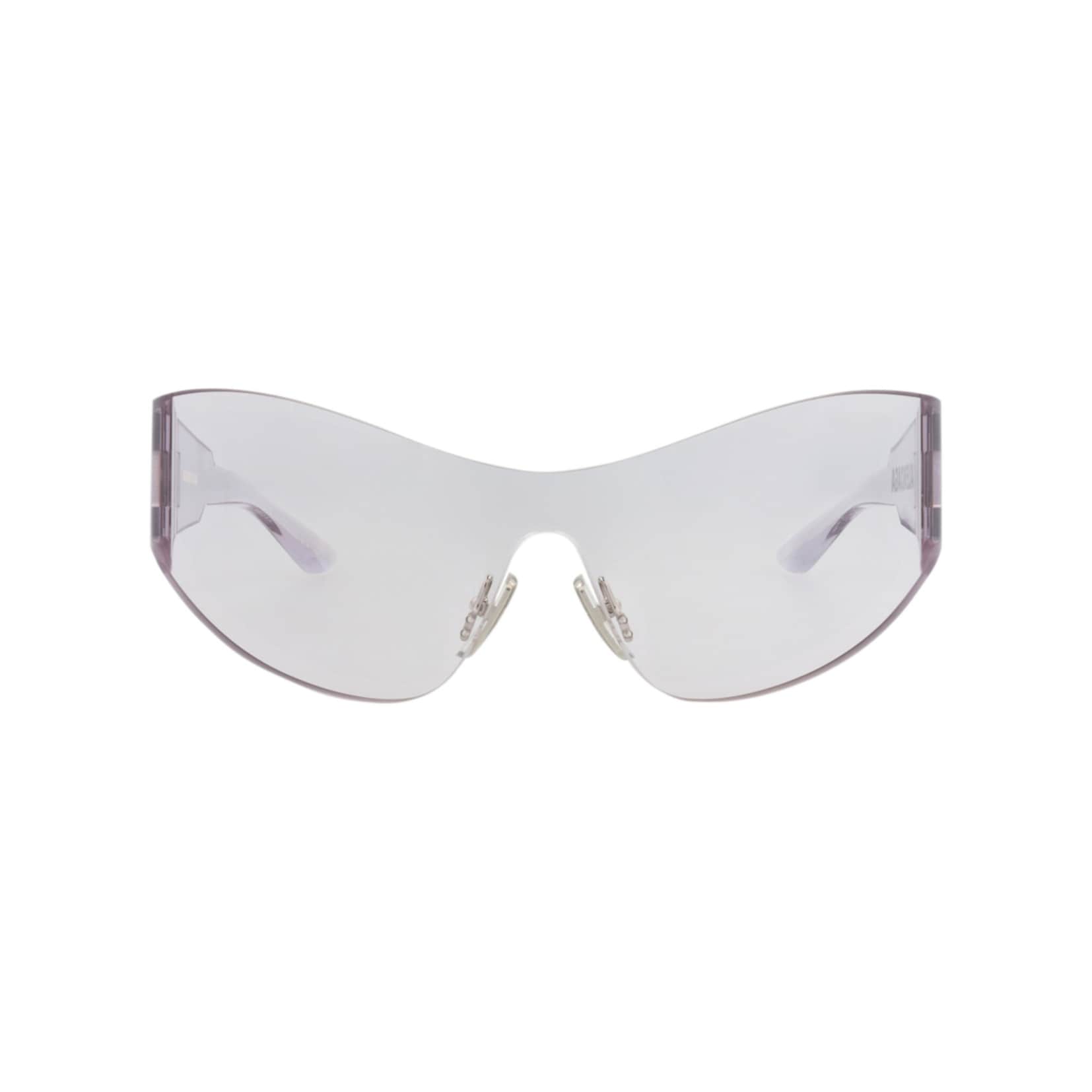 Balenciaga Shield Frame Nylon Sunglasses