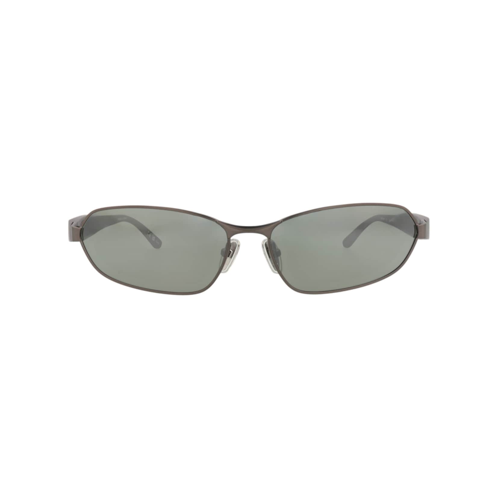 Balenciaga Square Frame Metal Sunglasses