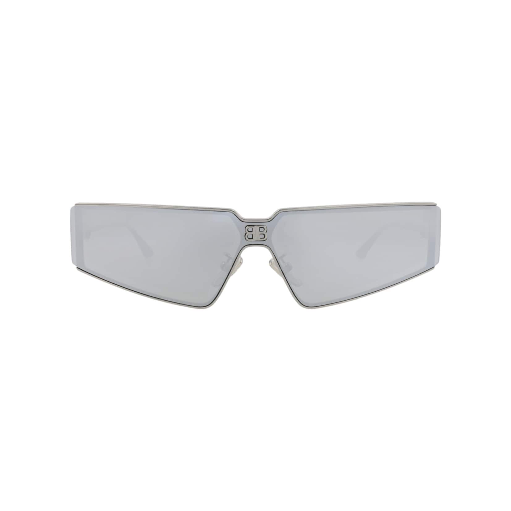 Balenciaga Square Frame Metal Sunglasses