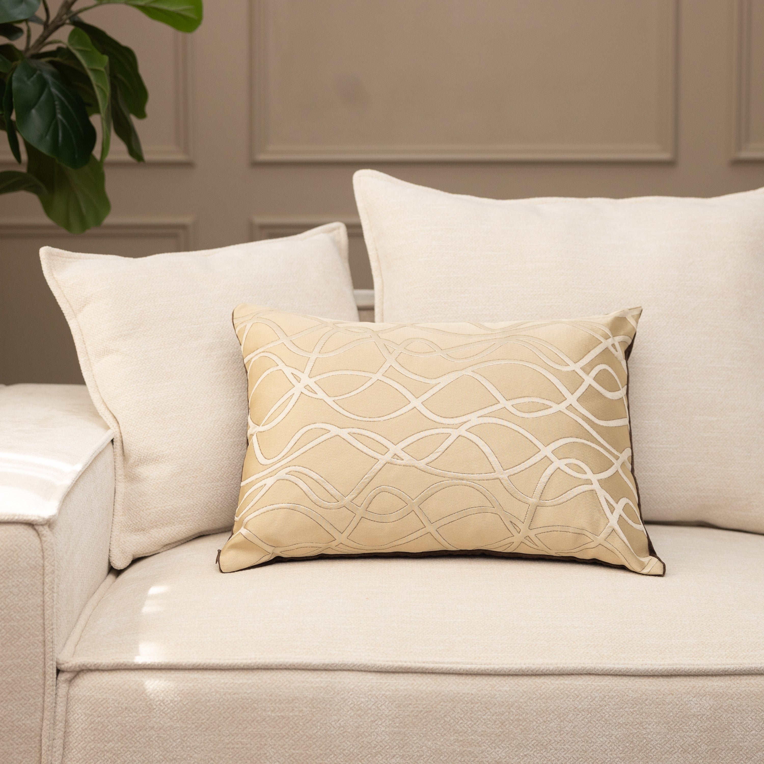 Bales Silver Decorative Bolster