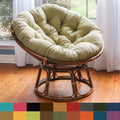 International Caravan Bali 42 Inch Papasan Chair With Cushion