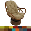 International Caravan Bali Indoor Outdoor Swivel Rocker With Cushion