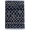 Bali Zag Blue Ivory 8 X10