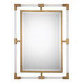 Balkan Modern Gold Wall Mirror 27.5X37.5X1.375