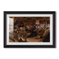 Ball Of The Burning 1889 Georges Antoine Rochegrosse Custom Framed Print