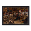 Ball Of The Burning Men 1889 Georges Antoine Rochegrosse Custom Framed Canvas