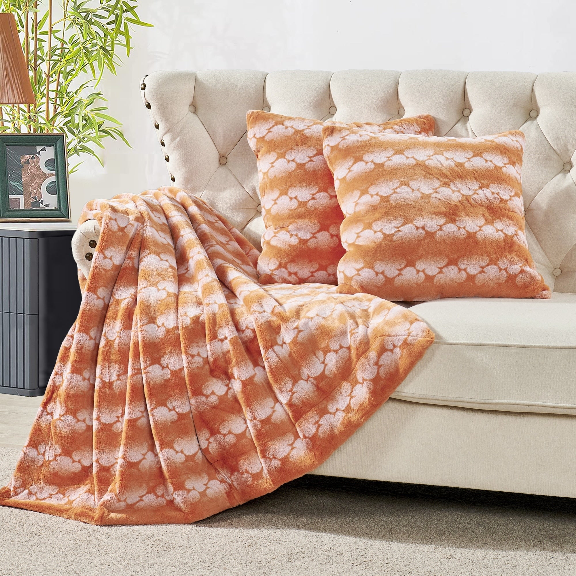 Ballys Throw With 2 Pillow Shell Combo Set