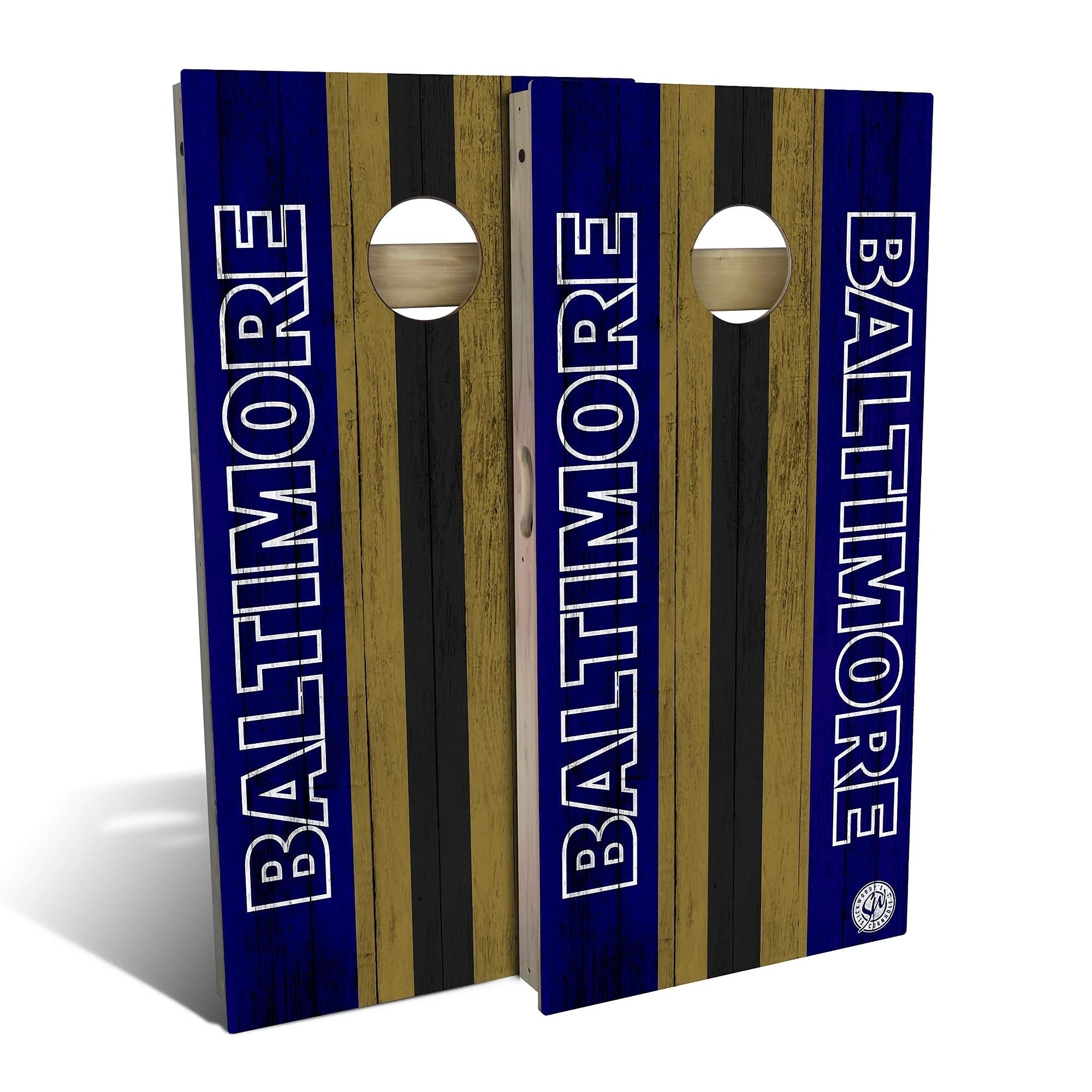 Baltimore Football Cornhole Set Choose Your Size Accessories