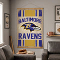Baltimore Ravens Canvas Wall Tapestry