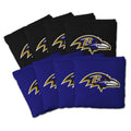 Baltimore Ravens Nfl Dual Sided Pro Stop Slide Cornhole Bags