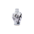 Baluster Dynasty Magpie On Treetop Floor Vase