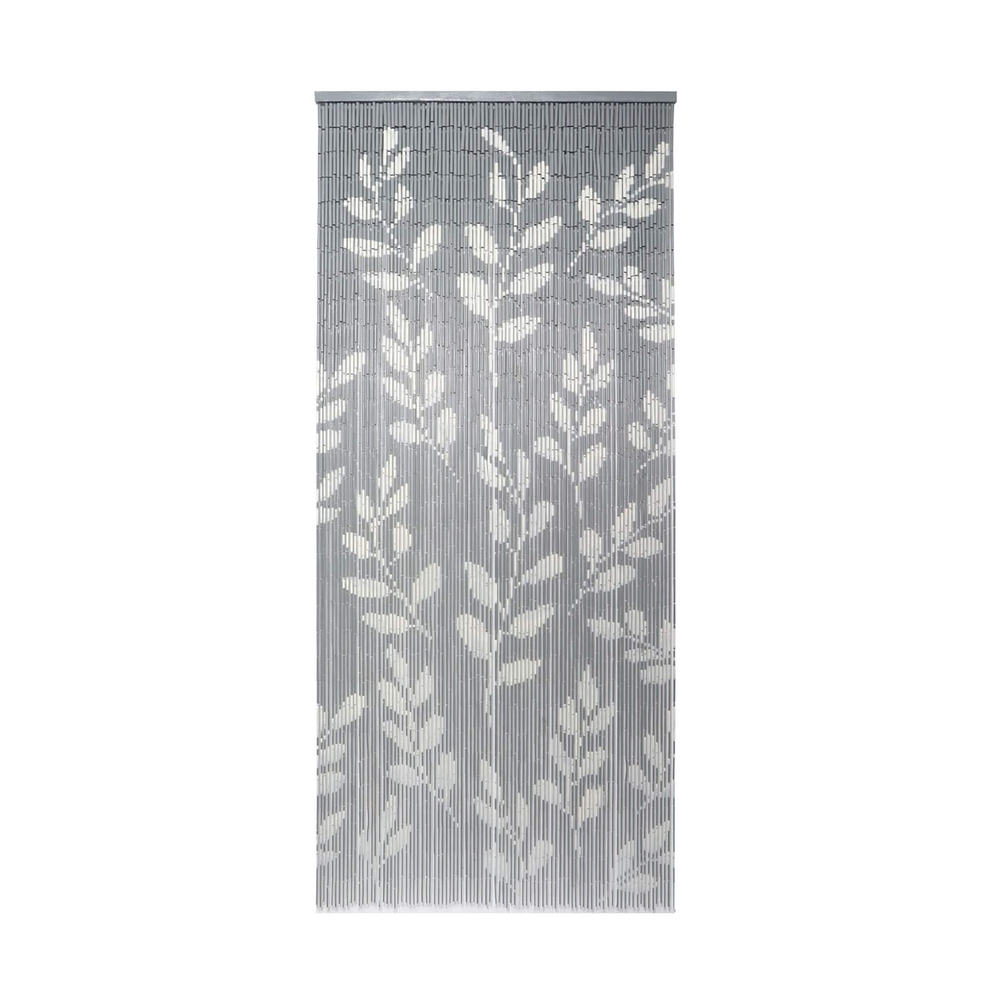 Evideco Bamboo Beaded Curtain Doorway 90 Strings 78.8 H X 35.5 W 78.8H X 35.5 Inch 200X90 Cm