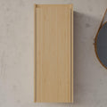 Bamboo Side Pressing Process Large Capacity Wall Cabinet