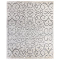 Bamboo Silk Hand Knotted Bamboo Silk Ivory Area Rug
