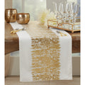 Banded Design Runner 72 Inch