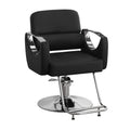 Barber Chair Salon Chair For Hair Stylist Adjustable Hydraulic Styling Chair With 360 Degrees Rolling Swivel