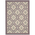 Barclay Butera Hinsdale Violet Area Rug By Nourison 79 X 1010