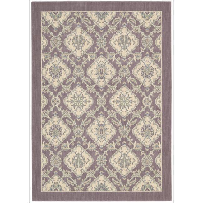 Barclay Butera Hinsdale Violet Area Rug By Nourison 79 X 1010