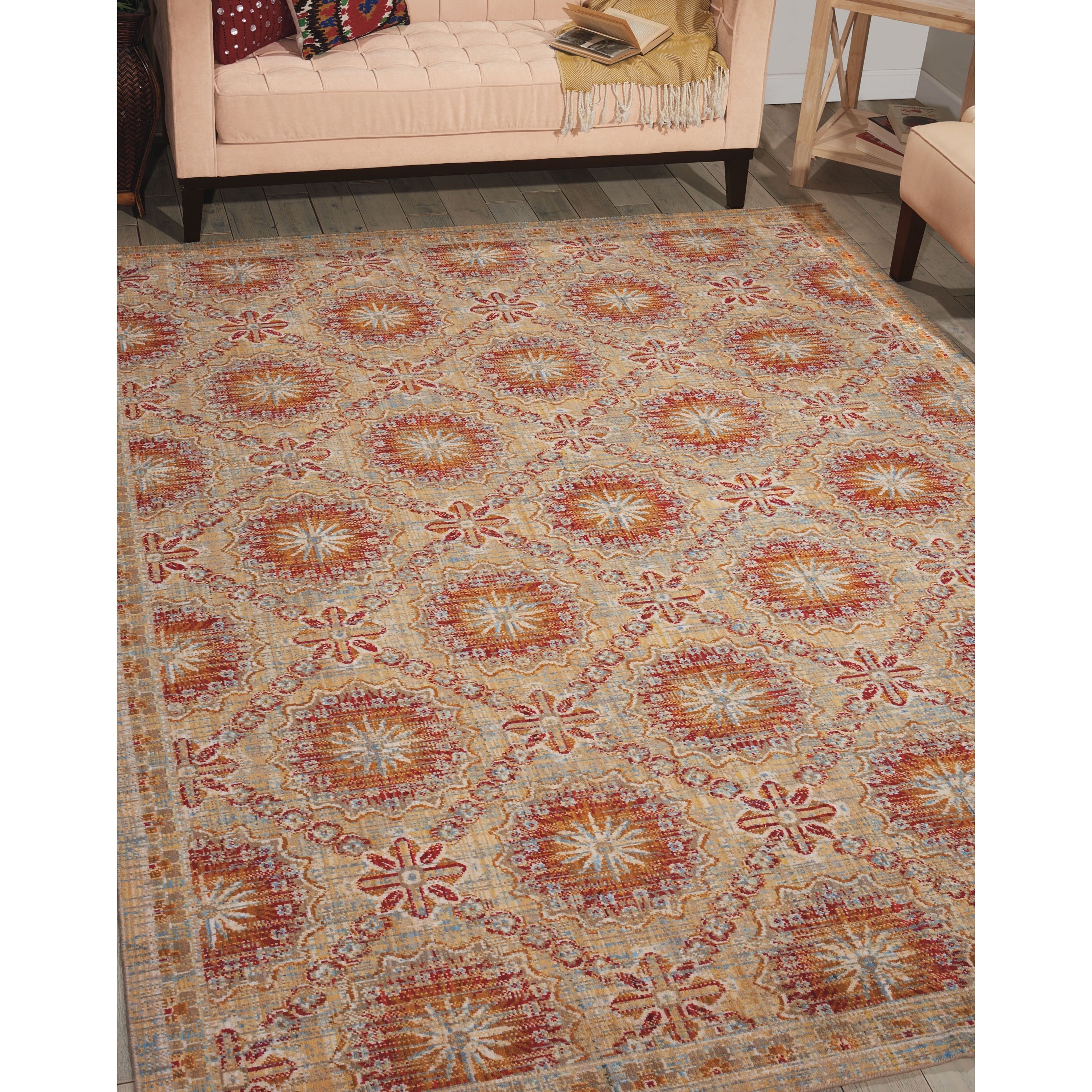 Barclay Butera Moroccan Crimson Area Rug By Nourison 53 X 75