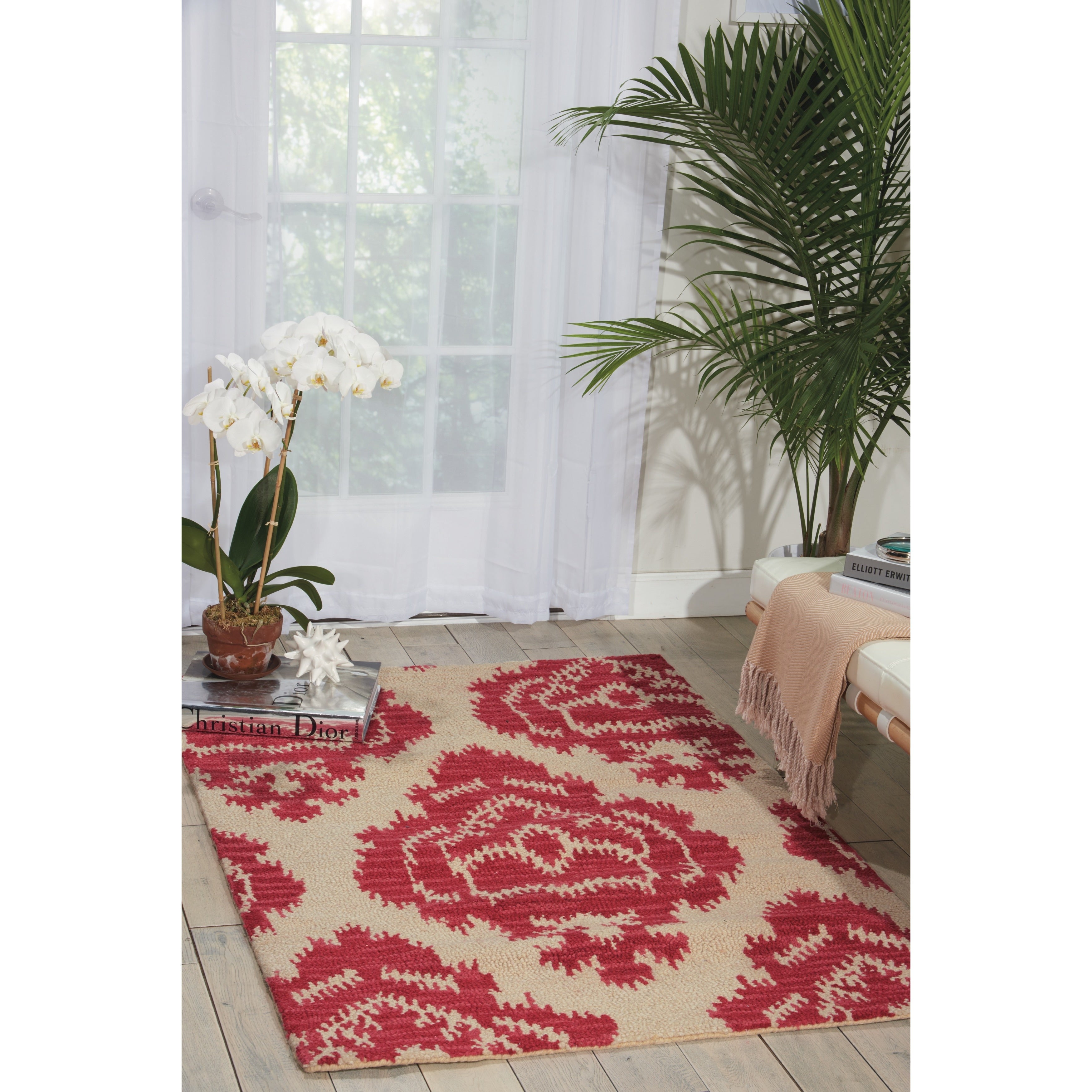 Barclay Butera Ampur Garnet Area Rug By Nourison 36 X 56