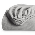 Fleece Fitted Bottom Sheet Hypoallergenic Deep Pocket Ultra Soft
