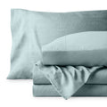 Bare Home Sandwashed Microfiber Sheet Set Hypoallergenic Stain Resistant