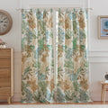 Barefoot Bungalow Atlantis Curtain Panel Pair Set Of Two Panels Jade 42 W X 84 L