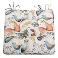 Barefoot Bungalow Willow Forest Animals Triple Layered Chair Pad 18 Inches X 18 Inches