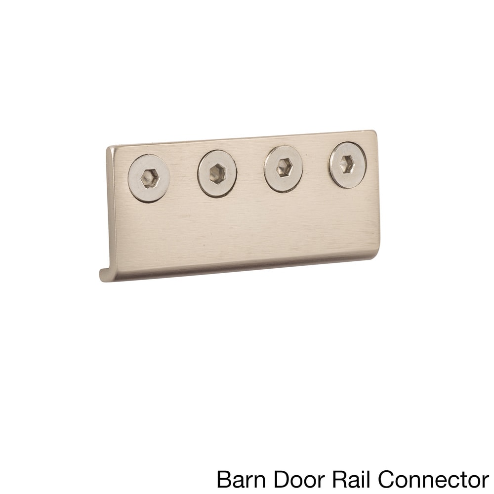 Sure Loc Satin Nickel Barn Door Hardware Kit