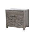 Barn Door Vanity 30 Wide In White Pigment
