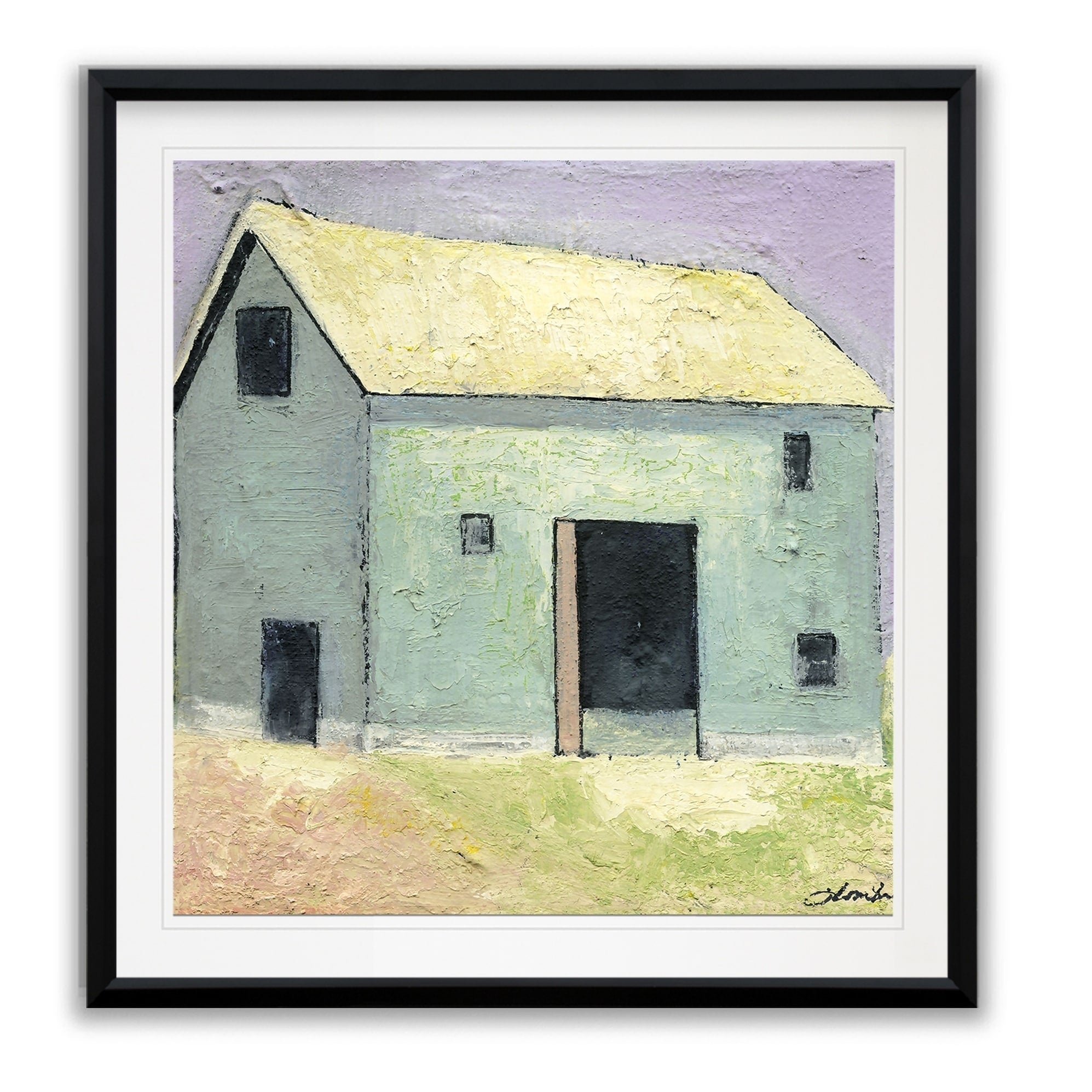 Barn I Framed Giclee Print