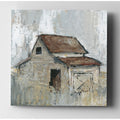 Barn At Midday Premium Gallery Wrapped Canvas