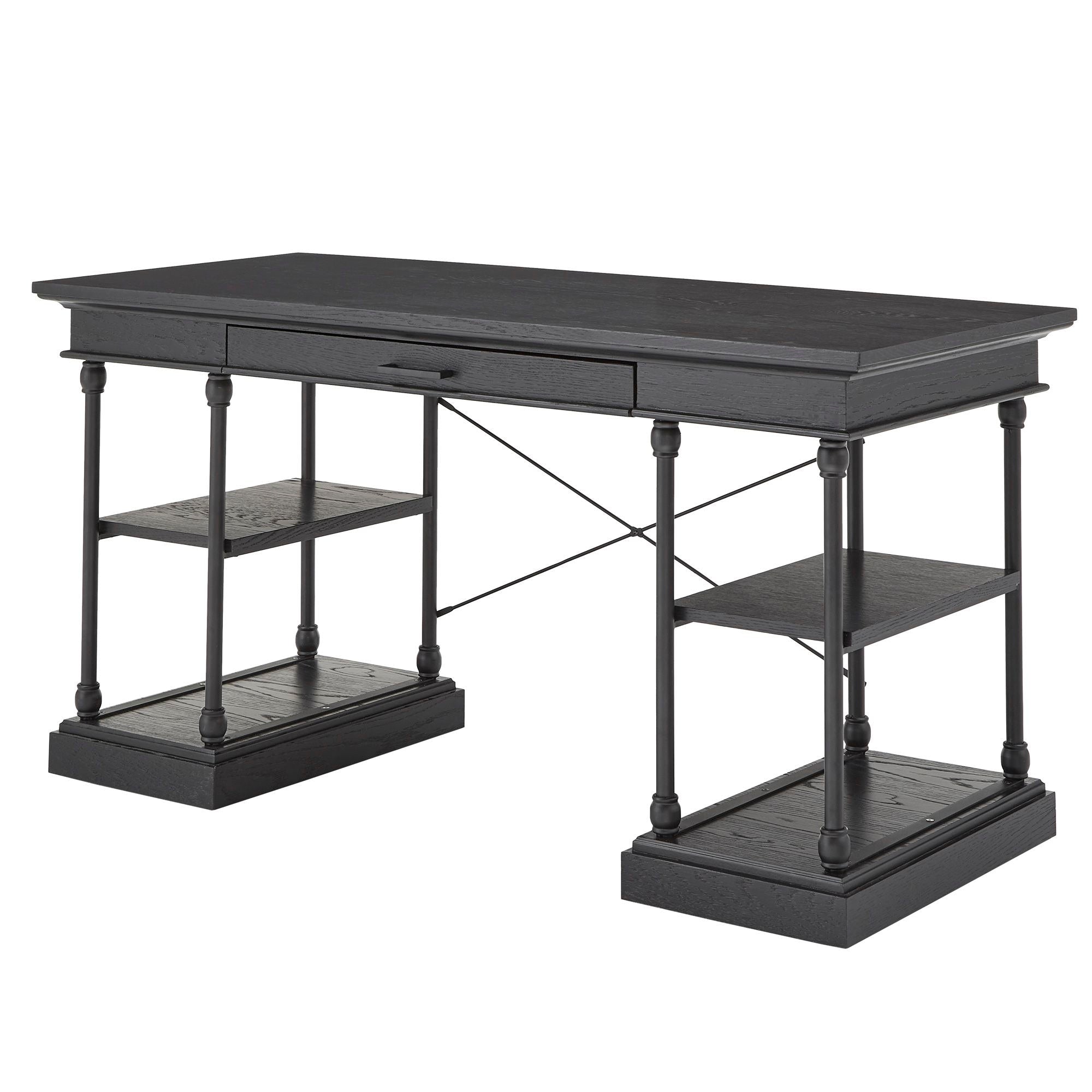 Barnstone Cornice 1 Drawer Storage Writing Desk By Inspire Q Artisan