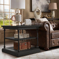Barnstone Cornice Accent Storage Side Table By Inspire Q Artisan