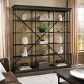 Barnstone Cornice Triple Shelving Bookcase By Inspire Q Artisan