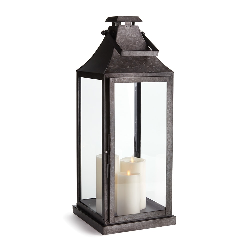 Barrington 26 Inch Outdoor Lantern Black