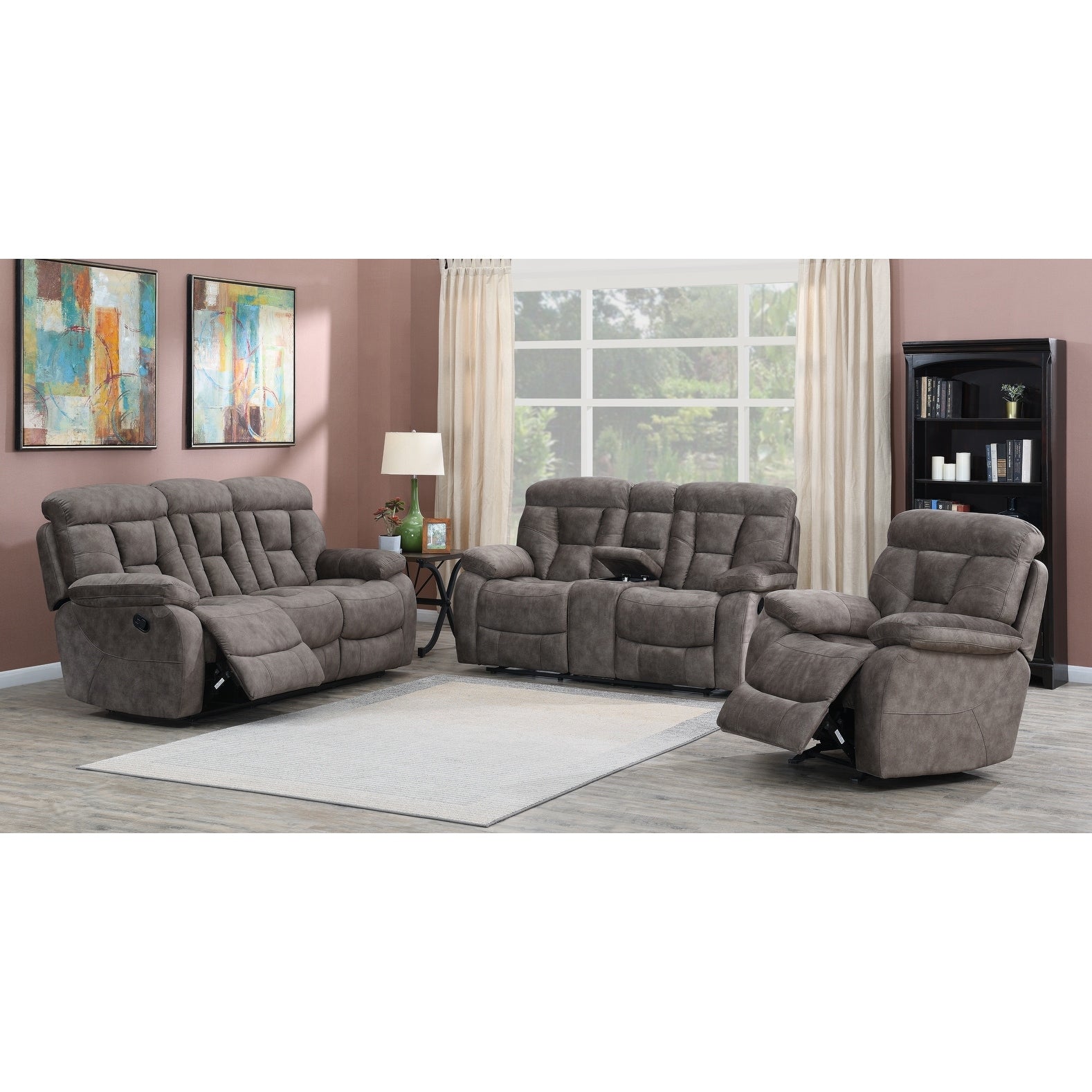 Barstow Reclining Sofa Seat Set By Greyson Living