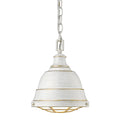 Bartlett Small Pendant In French White