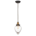 Bartram 7 Inch Wide 1 Light Pendant In Antique Brass 7In W X 7In D X 12In H