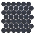 Basalt 1 7 8 Round Natural Stone Mosaic Wall And Floor Tile
