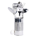 Basin Essentials Silver Stainless Steel 7 Piece Tub Of Tools