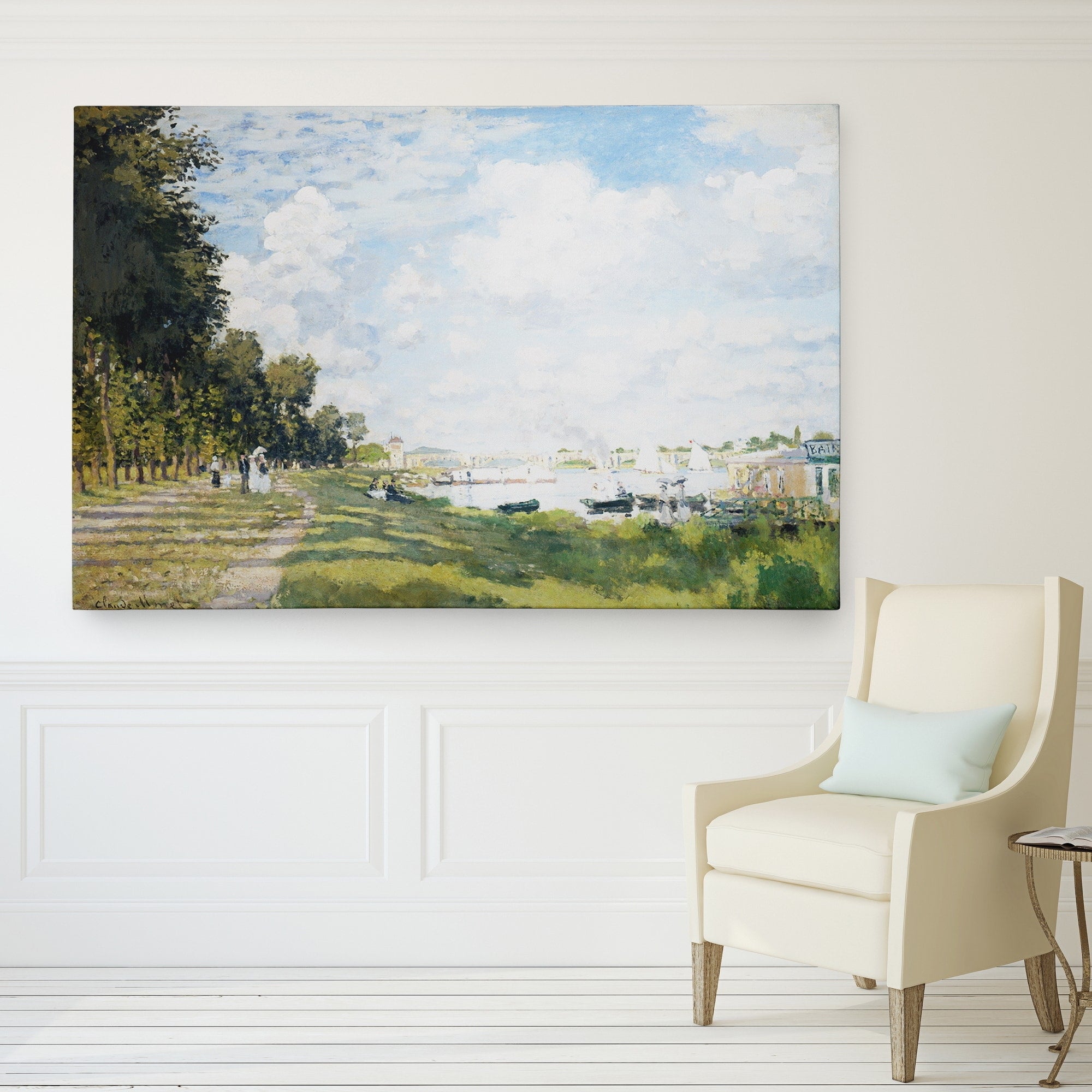 Wexford Home Claude Monet Basin At Argenteuil Giclee Print