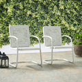 Bates Chair In White Set Of Two