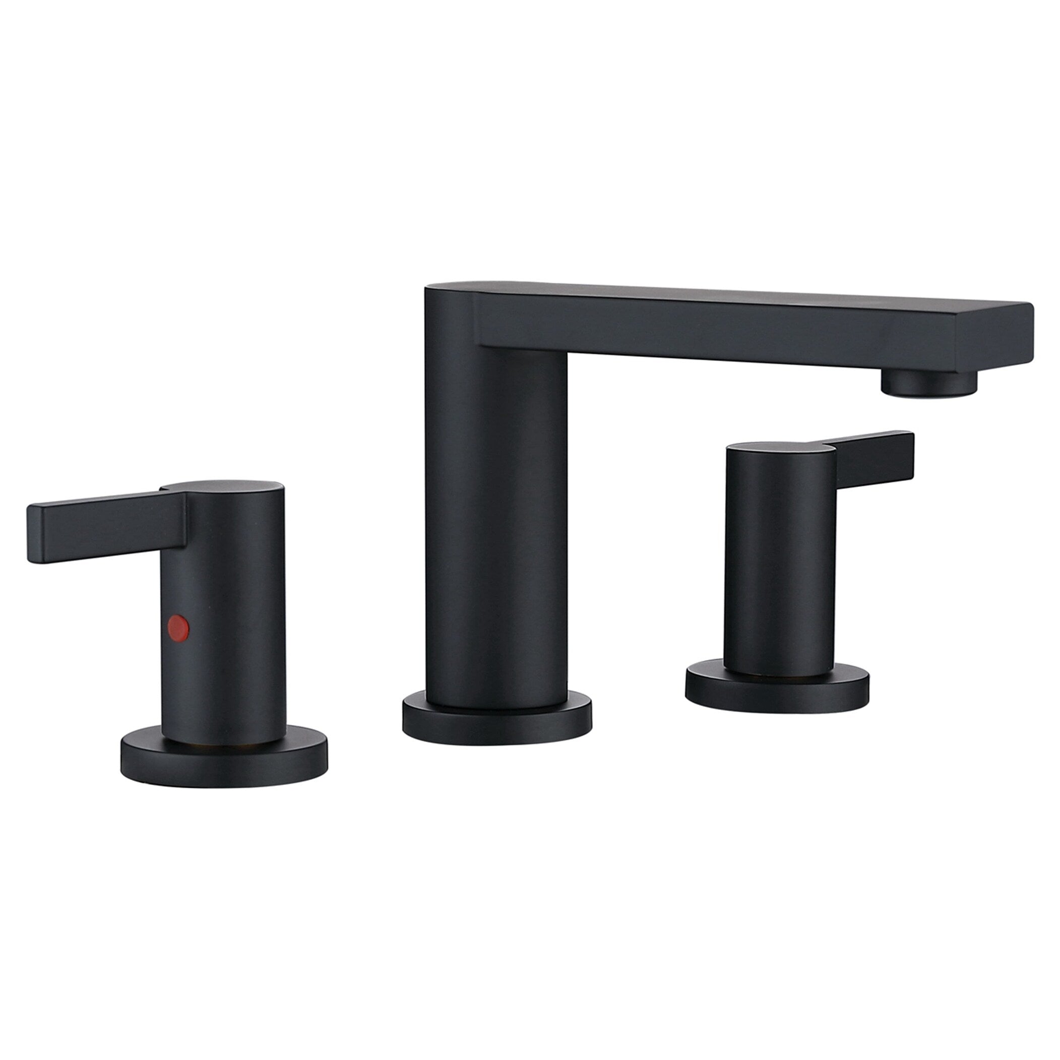 Bathroom Faucet For Bathroom Sink With Two Handles And Supply Lines No Swivel