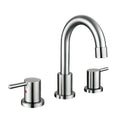 Bathroom Faucet For Bathroom Sink With Two Handles And Supply Lines