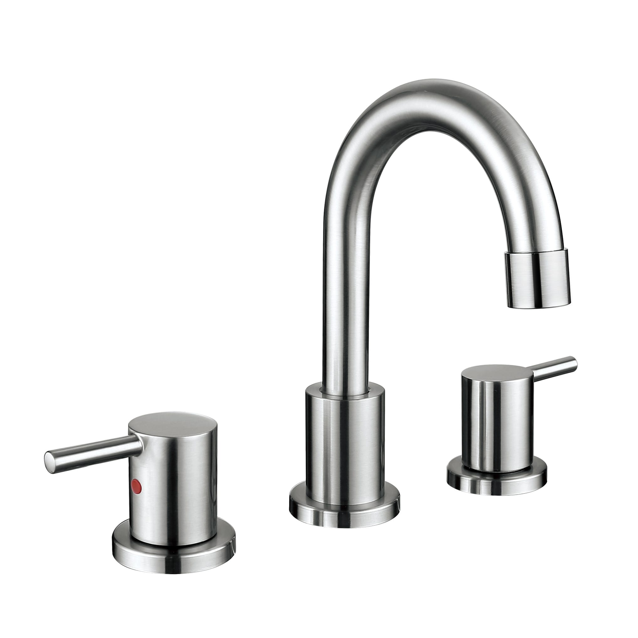 Bathroom Faucet For Bathroom Sink With Two Handles And Supply Lines
