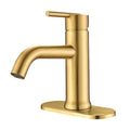 Bathroom Faucet Single Hole Modern Bathroom Sink Faucet Vanity Bathroom Faucet Gold