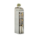 Bathroom Floor Cabinet 5 Tier Narrow Bathroom Storage Cabinet Mobile And No Installation Required