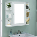 Bathroom Furni Vanity Storage Organizer Mounted Wall Cabinet With Door